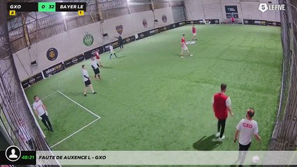 Faute de Auxence L - Gxo