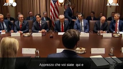 Trump: "L'Unione Europea e' stata creata per fregare gli Stati Uniti"