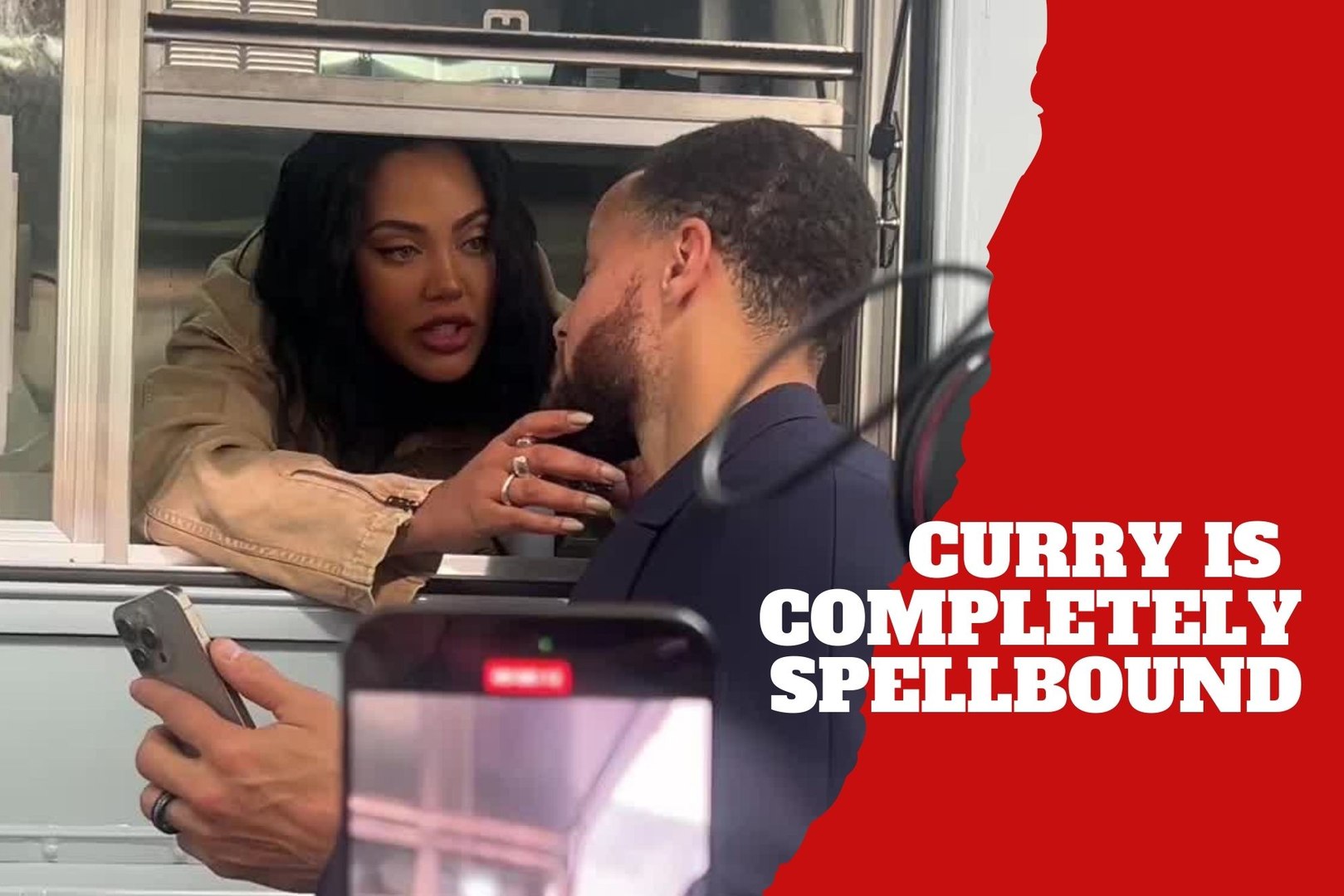 Hypnotizing! Stephen Curry freezes in awe of Ayesha