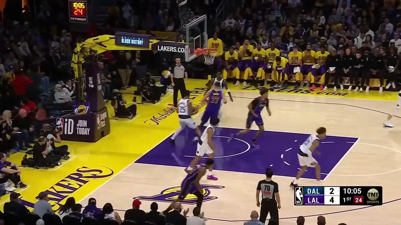 Los Angeles Lakers 107-99 Dallas Mavericks | RESUMEN