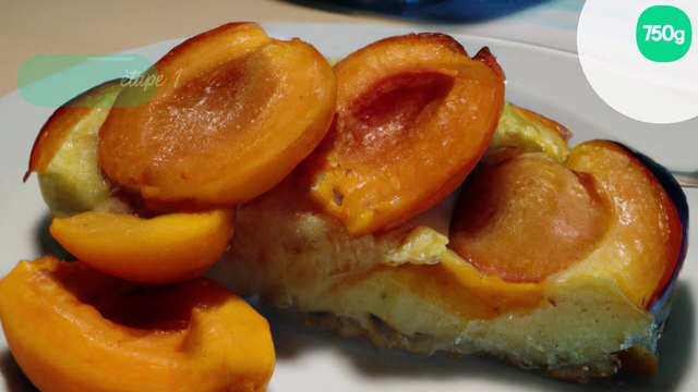 Gâteau aux abricots inratable