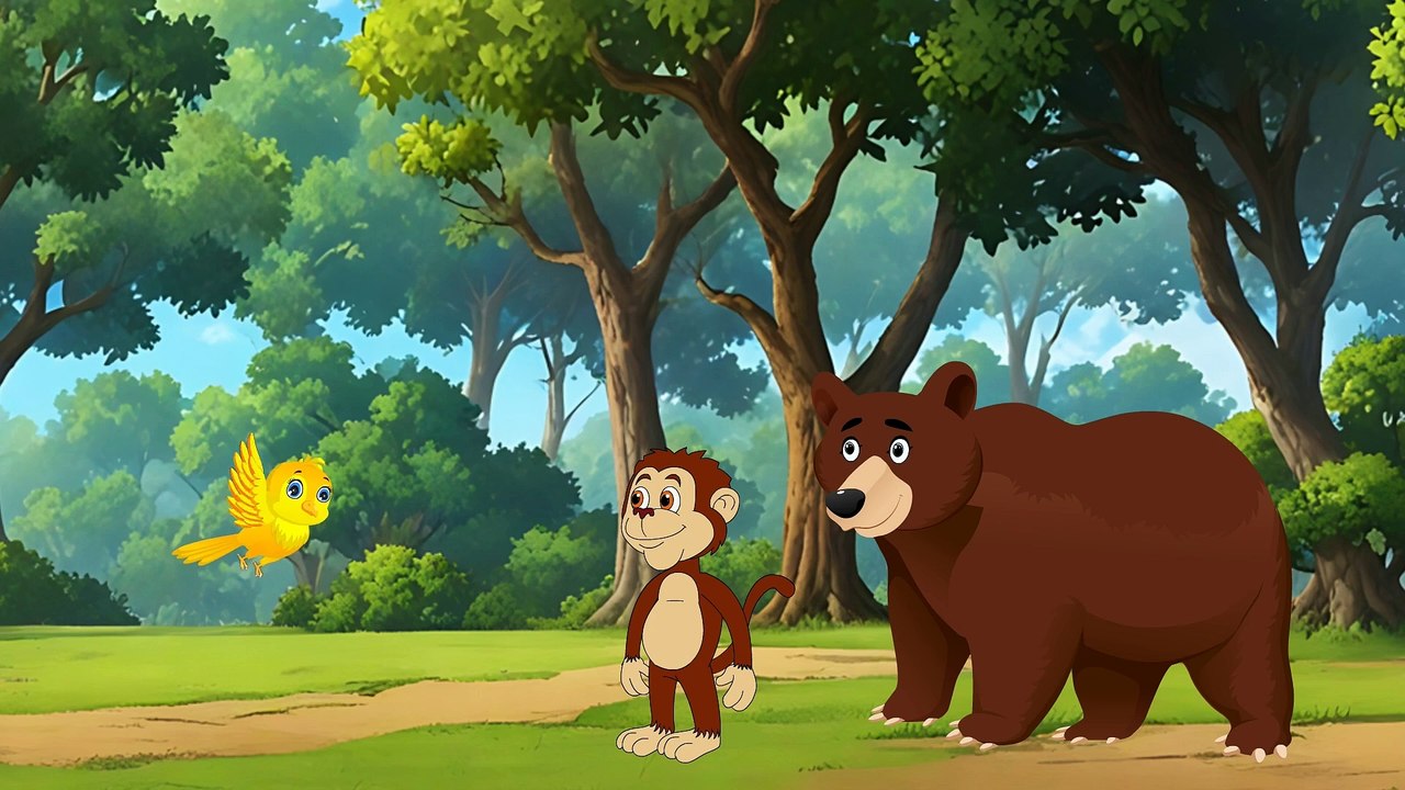 Chidiya Aur Bandar Kahaniya | हिंदी कार्टून कहानी | चिड़िया और बन्दर Kahani | HINDI Moral Stories