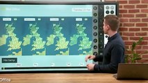 Met Office presenter uses weather prediction to make Arsenal dig