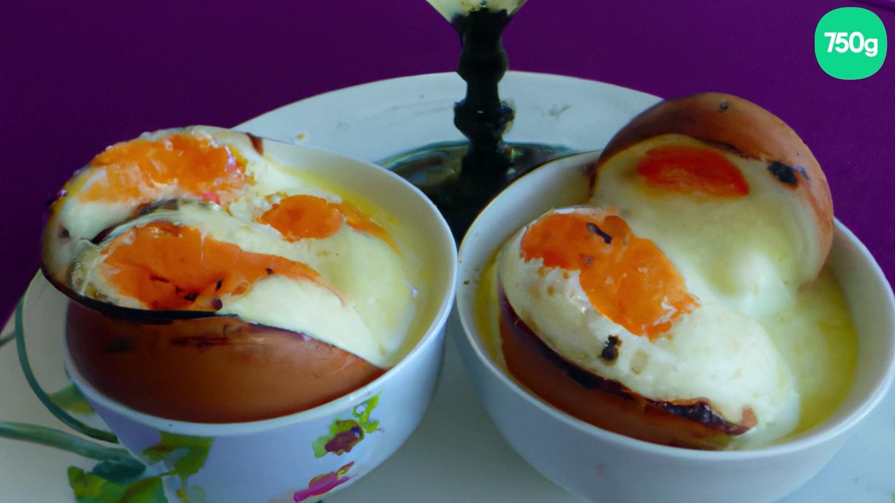 Œufs pochés au champagne