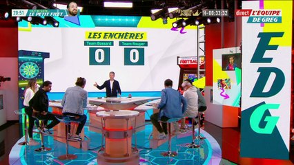 Les enchères du 26 février - L'Équipe de Greg - extrait