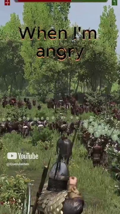 When I'm angry