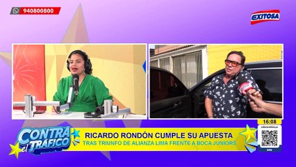 ¡Cumplió su promesa! Ricardo Rondón pase en ROPA INTERIOR por el Bombonerazo: "Arriba Alianza"
