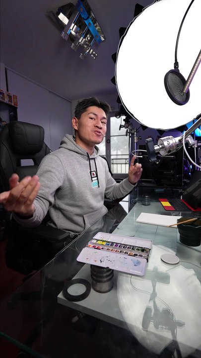 Tuto paysage à l'aquarelle avec winsor & newton