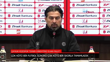 İlhan Palut: Trabzonspor galibiyeti hak etti