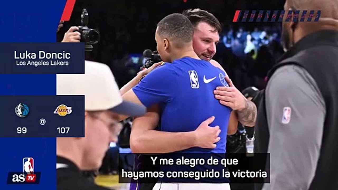 Doncic, tras ganas a los Mavs: "Ni siquiera puedo explicar qué tipo de emociones pasé"