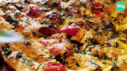 Frittata méditerranéenne