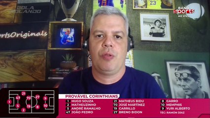 "EXISTE A POSSIBILIDADE DE UM MASSACRE EM ITAQUERA", PROJETA BERNARDO RAMOS SOBRE O CORINTHIANS NA LIBERTADORES