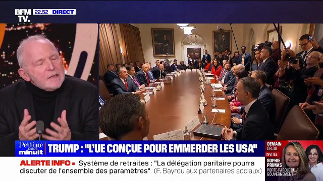 Donald Trump déteste l'Union européenne : Bernard Guetta, député européen, revient sur les propos du président des États-Unis