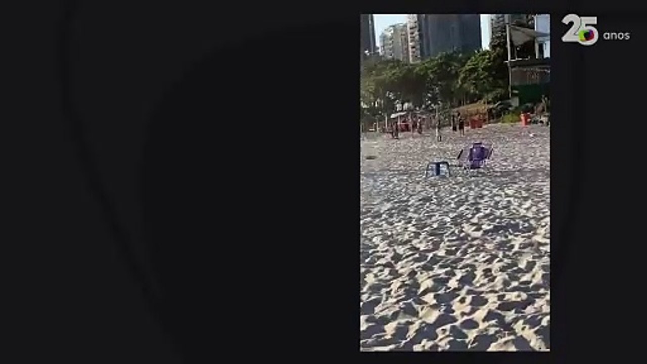 Turista argentinos são baleados em tentativa de assalto na Praia da Barra da Tijuca no Rio