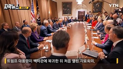 [자막뉴스] '최고 실세' 머스크...각료회의서 내놓은 발언 / YTN