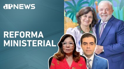 Nísia Trindade afirma que Lula pediu mudança no perfil do ministério; comentaristas analisam