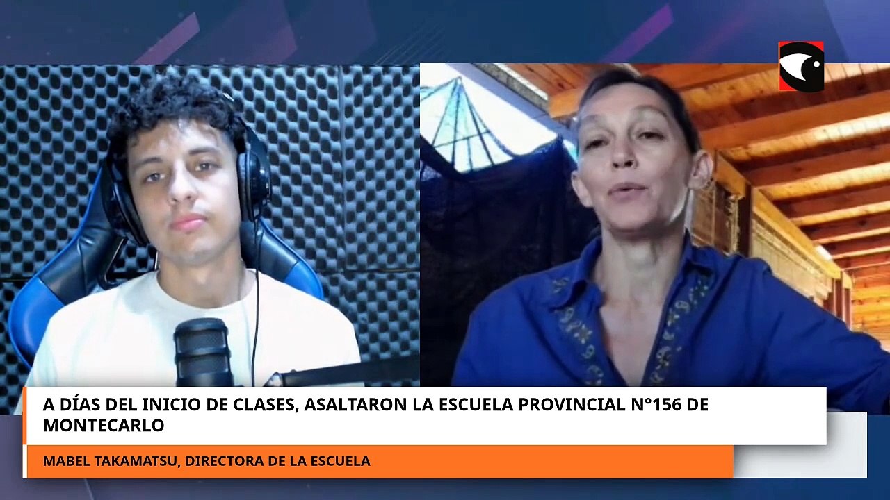 A días del inicio de clases, asaltaron la Escuela Provincial N° 156 de Montecarlo