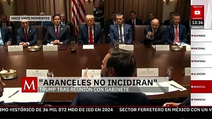 Trump insiste en aranceles a México y Canadá, pero amplía periodo para aplicación