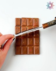 Get one extra chocolate piece every time🤣