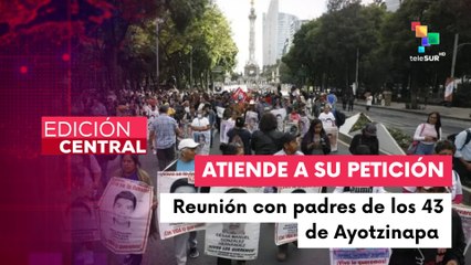 Padres de los 43 de Ayotzinapa marcharon