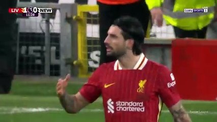 اهداف مباراة ليفربول ونيوكاسل 2 -0 الدوري الانجليزي