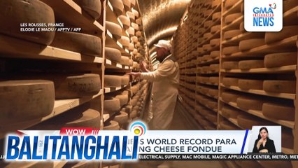 Bagong Guinness World record para sa pinalamalaking cheese fondue | Balitanghali