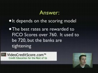 What is a good credit score?