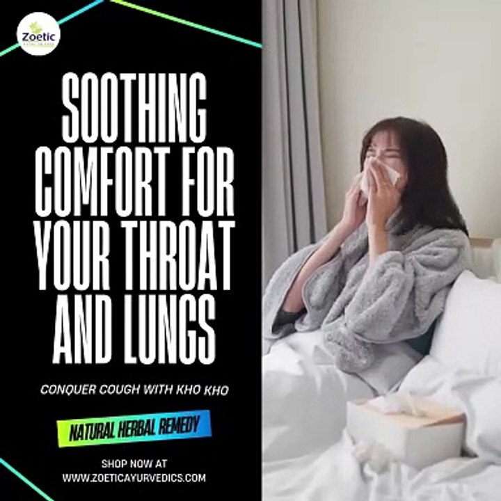 Kho-Kho Syrup: Natural Relief for Cough, Cold & Throat Irritation