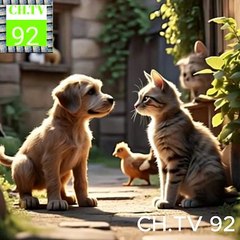دوستی کے لیے بڑے ہو جانے کی ضرورت نہیںBara Ho Gaya Dog aur Cat