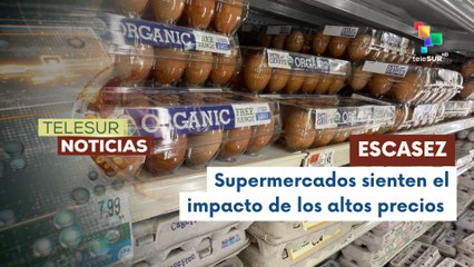 En EE.UU. el alza en los precios de los huevos afecta la economía