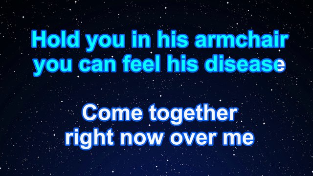 Karaoke♬ Come Together - The Beatles 【No Guide Melody】 Instrumental