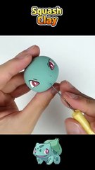 SIMPLE Pokémon Bulbasaur Clay Making #Shorts