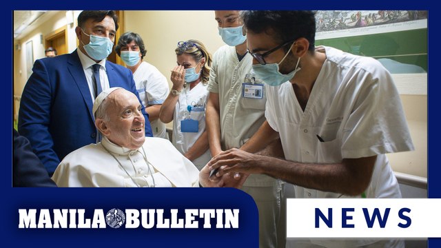 Pope Francis shows further slight improvement as he battles pneumonia, the Vatican says