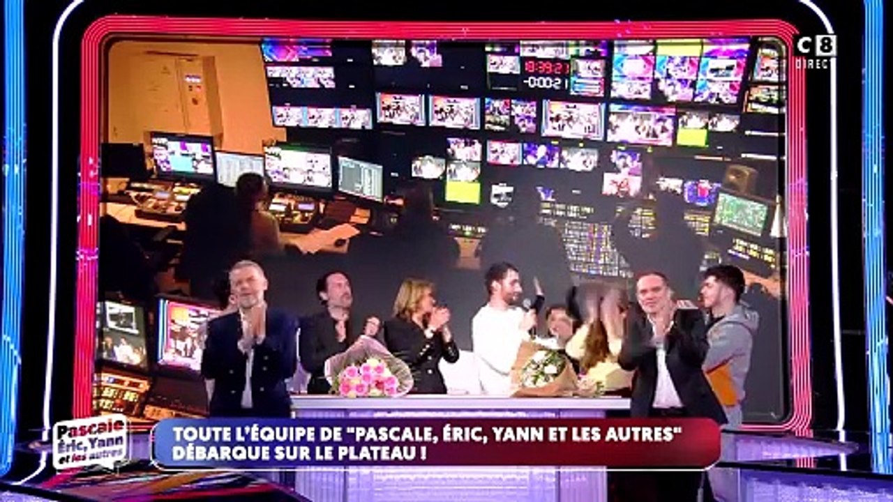 "Sinon je vais pleurer" : Émue, Pascale de La Tour du Pin fait ses adieux à C8 et à "Pascale, Éric, Yann et les autres"