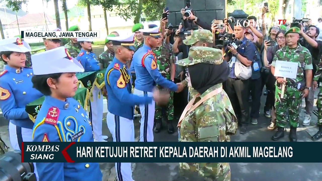 Datang ke Akmil Magelang, Presiden Prabowo Pimpin Upacara Parade Senja