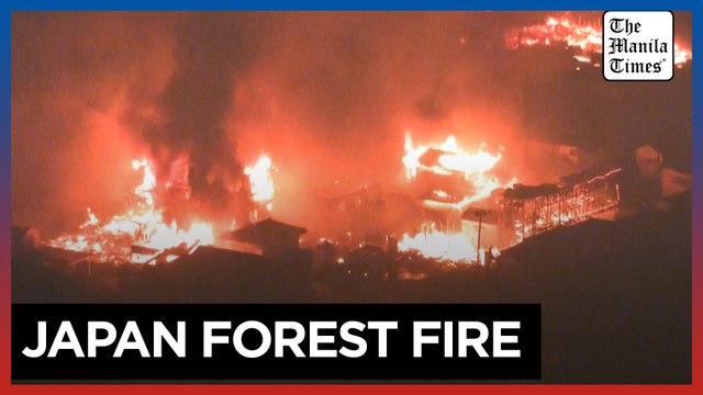 Japan forest fire kills one, prompts evacuations