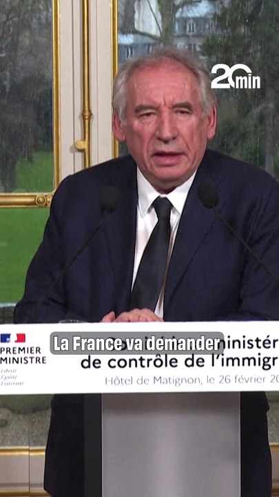 François Bayrou veut « réexaminer » les accords de circulation avec l’Algérie