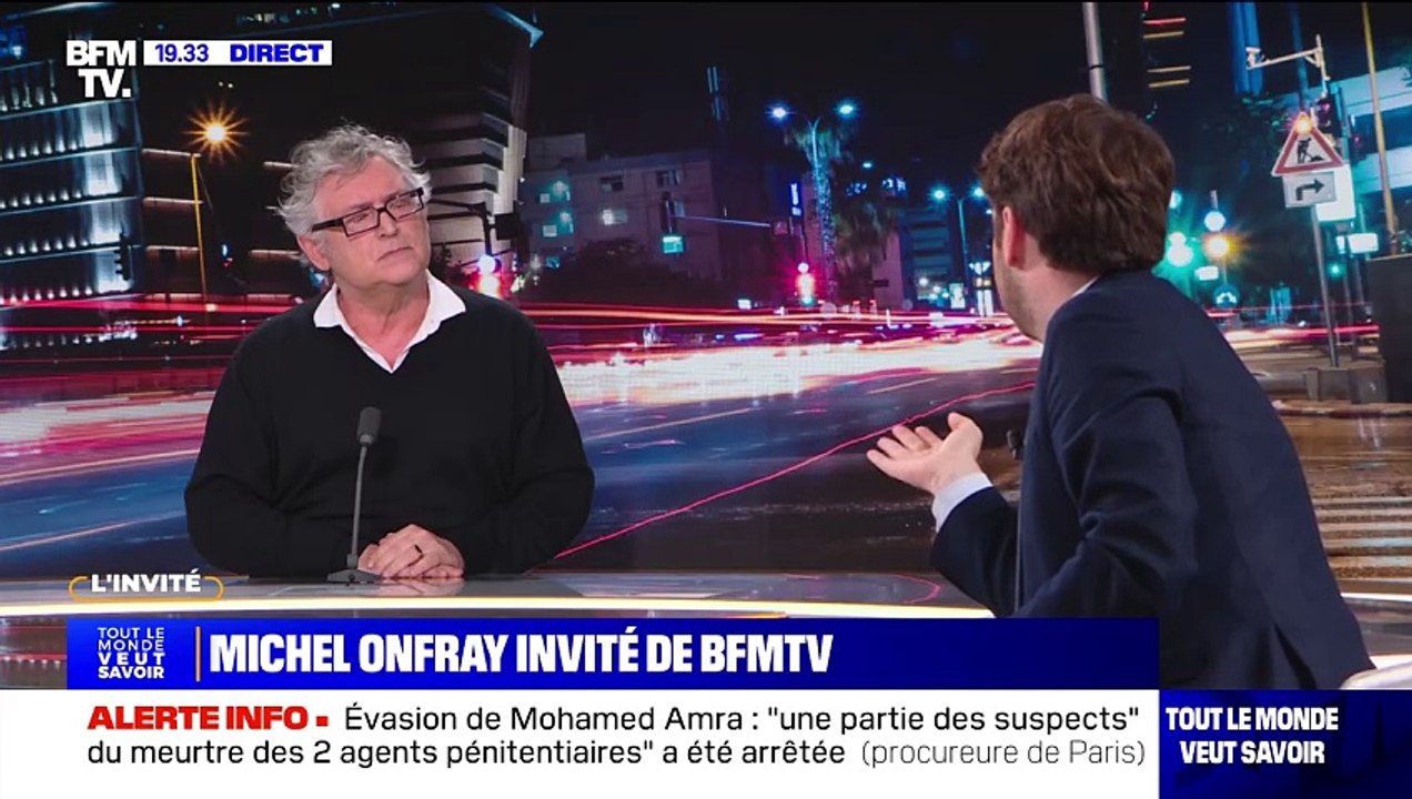 Benjamin Duhamel cautionne la fermeture de C8 en direct sur BFMTV, passe d'armes avec Michel Onfray