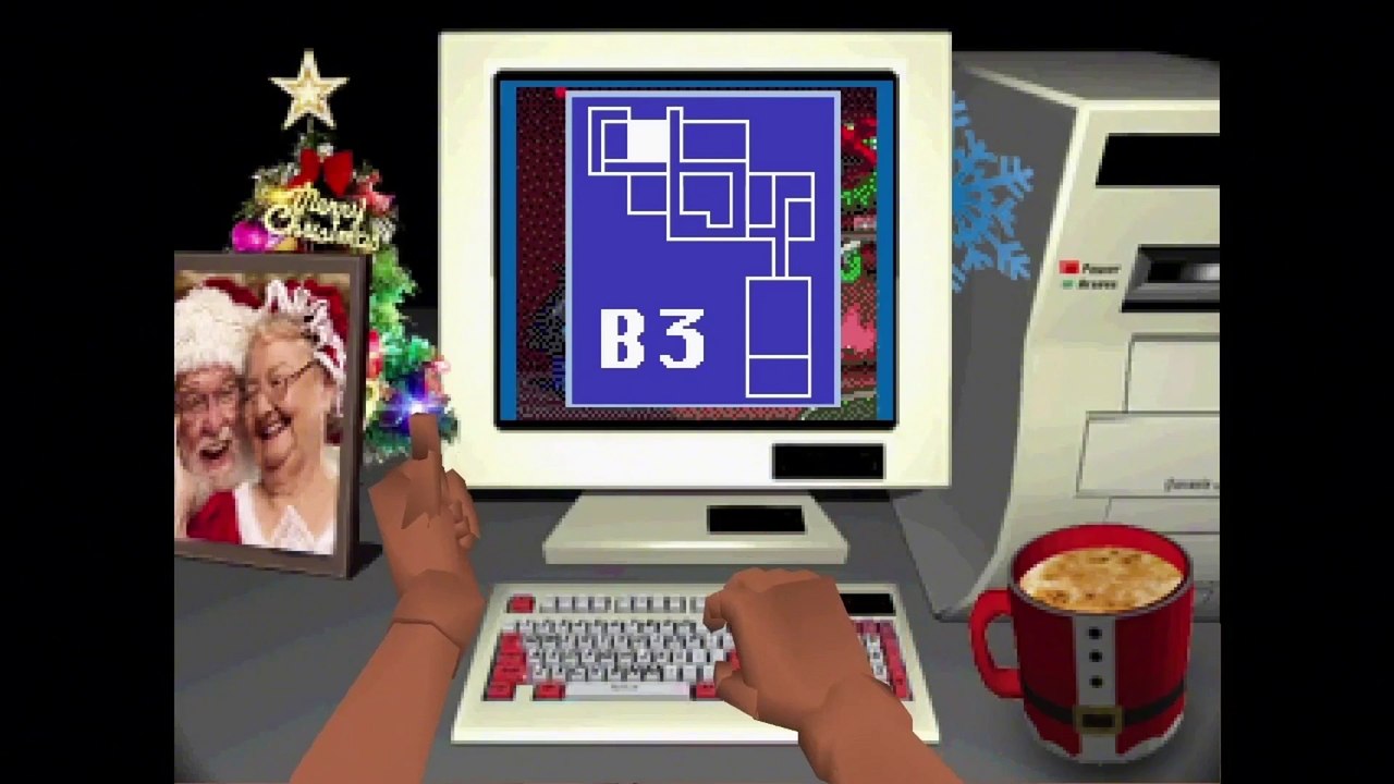 Resident Evil Challenger Christmas Edition All Nougie Cutscenes