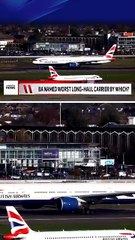 BA rated worst long-haul carrier