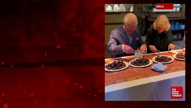 Britanya Kralı Charles ve Kraliçe Camilla Ramazan ayı için hurma paketledi