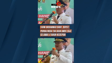 Fahmi Muhammad Hanif, Bupati Purbalingga Tak Akan Ambil Gaji Selama 5 Tahun Kedepan