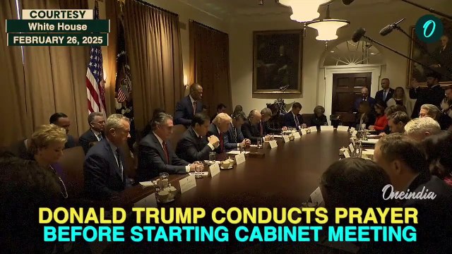 Trump’s Cabinet or Trump’s Congregation? Thank you God for Trump... | Prayer Praises the President
