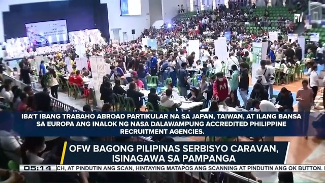 OFW Bagong Pilipinas Serbisyo Caravan, isinagawa sa Pampanga