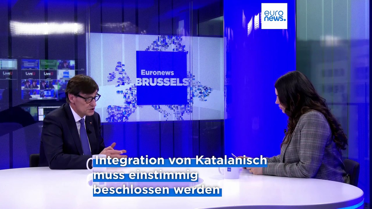 Salvador Illa kämpft dafür, dass Katalanisch EU-Amtssprache wird