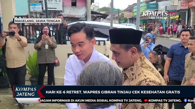 Hari ke-6 Retret, Wapres Gibran Tinjau Cek Kesehatan Gratis