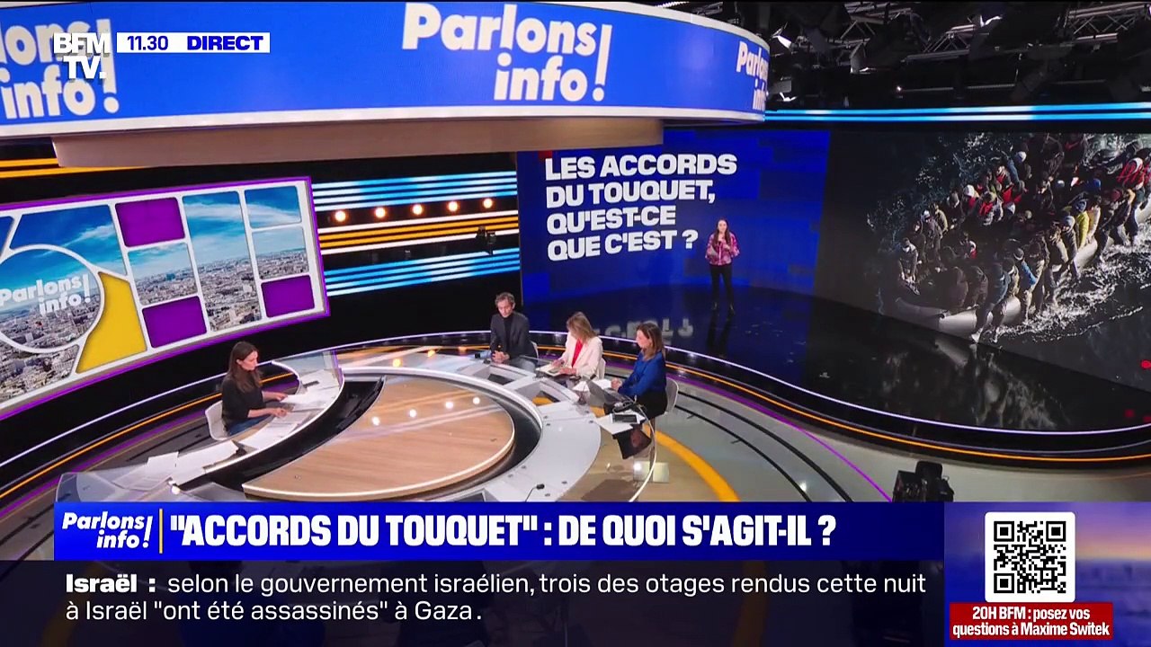 Que sont les "accords du Touquet" signés en 200...