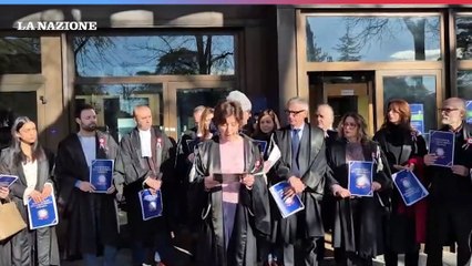 Sciopero dei magistrati, flash mob e proteste a Siena