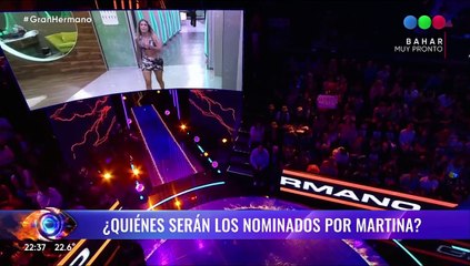 Martina Pereyra saluda a su abuela en Gran Hermano sin saber que murió