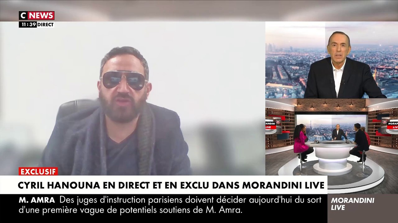 Fin de C8 - Cyril Hanouna révèle en exclusivité dans "Morandini Live" qu'il a pris sa décision concernant son avenir - Il la dévoilera ce soir en direct dans "TPMP" - VIDEO